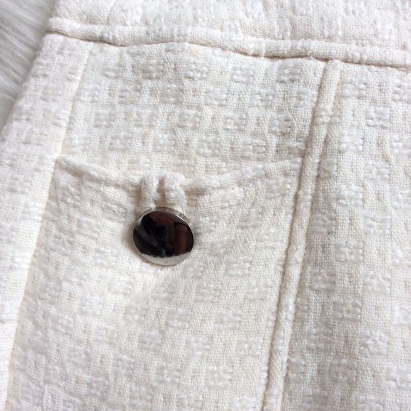 ⭐️HP⭐️NWT BR Petite Ivory Wool Blend Skirt - Picture 3 of 8